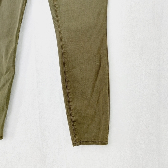 NEW L'AGENCE Margot High Rise Skinny olive Green Pant P2072 - Picture 4 of 11